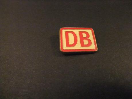 Deutsche Bahn (DB) spoorwegmaatschappij Duitsland logo rood